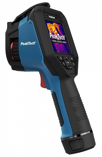 PeakTech® 5620 Thermal Imaging Camera 384 x 288 px. -20°C ... 550°C with USB, WiFi, BT and Software